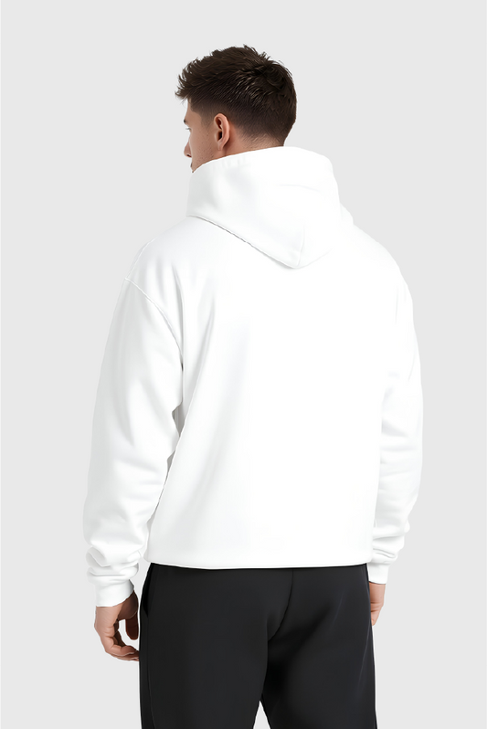 PODIUM CREW - HOODIE - White